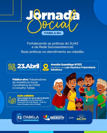 Itabela realiza Jornada Social para fortalecer o SUAS e qualificar atendimento à população