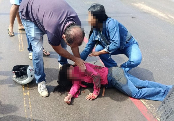 Apesar das lombadas, novo acidente volta a ocorrer na Avenida Guaratinga, em Itabela