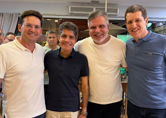 ACM Neto e João Roma cumprem agenda política em Teixeira de Freitas e reforçam projeto para o Extremo Sul da Bahia