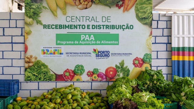 PAA investe R$ 190 mil em produtos da agricultura familiar e distribui às entidades cadastradas
